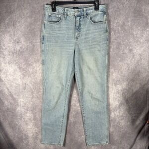 J.CREW Womens Jeans Blue Size 29 High‎ Rise Classic Vintage Denim Cotton Stretch